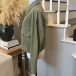 Sebby  Collection Military Jacket Green Size Medium Photo 3