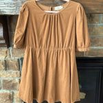 Corduroy dress Brown Size L Photo 0