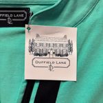 Duffield Lane Mackinac Solid Julep.Navy Sleeveless Midi A Line Dress Size XL NWT Green Photo 4