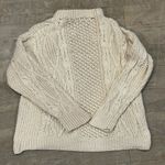Handmade Cozy Cream Cable Knit Sweater Size undefined Photo 1