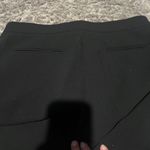 Derek Lam NWT  Black Virgin Wool Crepe Trousers with Navy Blue Satin Trim Size 6 Photo 8