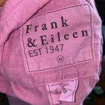 Eileen Fisher Eileen Pink Organic Cotton Relaxed Long Sleeve Button Up Shirt XS Photo 4