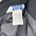 Isaac Hazan Skirt Size 6 Black Mini Silver Buckle Preppy Mod Indie Sleaze Y2K Photo 6