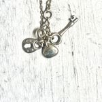 Fossil  dainty small disc silver tone necklace Photo 6