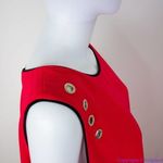 Julia Jordan NEW  red sleeveless‎ shift dress with mental cut-out, plus size 22W Photo 12