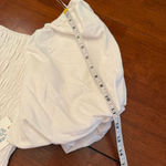 Tuckernuck Hyacinth House NWT Catarina Smocked Puff Mini Dress White Size XL Photo 11