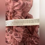 Free People  Adella textured Slip dress babydoll pink eyelet peasant asymmetric Photo 5