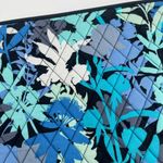 Vera Bradley Laptop Sleeve 10"x13.5" Blue Floral Tropical Camofloral Padded Photo 6
