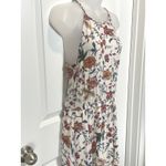 Old Navy  Floral Maxi Dress Halter Neck Tiered Ruffle White Medium Spring Summer Photo 6