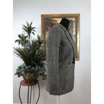 H & M Women Jacket 2 Long Sleeve Academia Old Money Executive Plaid Houndstooth Size undefined Photo 1