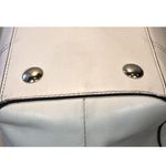 Coach Collette Cream Leather Satchel #58410E READ Photo 5