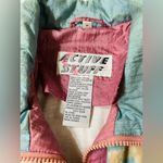 Vintage active stuff fleece panel jacket Size M Photo 2