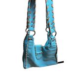 Carla Mancini leather bag Blue Photo 10