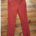Boden Burnt Red Richmond Stretch Straight Leg 7/8 Pants, sz 8R Photo 2