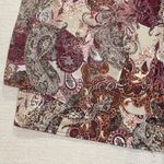 Roz & Ali Sleeveless Paisley Print Blouse - Large Photo 3
