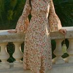 Doen Noisette Midi Dress Lydden Garden Liberty Fabric Size XS Photo 1