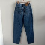 Levi's 80's Mom Jeans Denim Distressed Fray Hem Knee Blowout 25 Photo 1