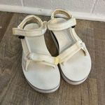 TEVAS platform white sandals Photo 0