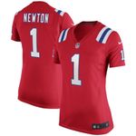 NFL Patriots Cam Newton Jersey Red Size L Photo 0