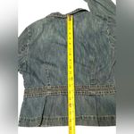Lee  Vintage 80's One True Fit Blue‎ Denim Jacket Size Medium Classic American Photo 2