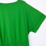 Eloquii NEW green cotton knit Wrap Skirt tie waist midi Dress, 16 Photo 16