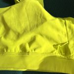 Alchemy Nina Kohler Neon High Visiblity Yellow Racerback Sports Bra Large Photo 6