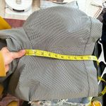 Joie  Black White Gingham Elastic Waist Crop Stretch Pull On Business Casual Pant Photo 12