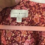 Lucky Brand  Floral Print Blouse Size Medium Photo 2