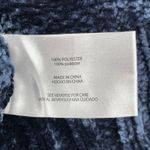 Orvis  Chenille Sweater Midnight Blue Relaxed Soft Cozy Style Shiny Navy Size M Photo 5