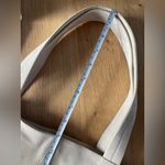 ZARA NWT Leather Shopper Bag - Bone White & Zipper pocket inside STUNNING Piece! Photo 5