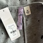 Francesca's Francesca’s Gray Distressed Cold Shoulder Ruffle Sleeves Cutout T-Shirt M NWT Photo 7