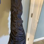 Polo Athleta XS Gray Rouched Shirt Photo 3