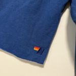 Aviator Nation  Blue Bolt Embroidery Classic Cropped Crew Sweatshirt Size Medium Photo 3