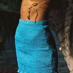 Faithfull the Brand Faithful The Brand Esti Blue Skirt Photo 0