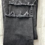 Madewell Women’s Classic Straight Jean in Lunar Wash w/ Raw Hem - Size 24 Photo 6