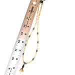 Artisan Mother of Pearl & Smoky Quartz Necklace with Sterling Silver Clasp Photo 9