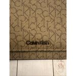 Calvin Klein Beige Leather Logo Crossbody Wallet Adjustable 7.5"×5" NWOT Photo 1