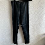 Mario Serrani Mario Seranni Italy Women's NWOT Black Faux Vegan Leather Leggings‎ Size Small Photo 1