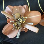 Mignonne Gavigan Haley Pink Flower Swing Earrings w Jewelry Pouch Photo 2