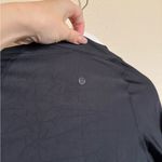 Lululemon  waterside UVP long-sleeve rash guard top sz medium black swim surf Photo 7