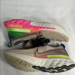 Nike  Women's Athletic Shoes - Beige, Pink, Green Photo 6