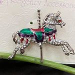 Vintage Regency Acessories Carousel Horse Brooch New (Old Stock) Photo 6