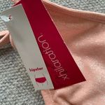 Xhilaration NWT Pink Ruffle Glitter Swim Bikini Bottom Medium Photo 5