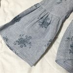 ZARA  Embroidered Cotton Poplin Shirt Size Large Photo 5