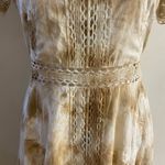 KSP India Pvt Ltd Tie Dye Crochet Eyelet Maxi‎ Dress Small Photo 4