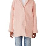 Opening Ceremony Pink Pearl Faux Fur Coat - FLAW Photo 0