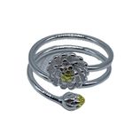 New no brand yellow flower adjustable fashion ring Photo 2