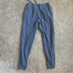 Banana Republic  Factory Blue Joggers Sweatpants Comfy Casual Athleisure Small Photo 3