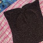 Divided  Size L Gold Glitter Sweetheart Tube Top Photo 1