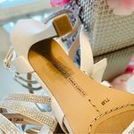 Vince Camuto NEW  Brevern Sandal Cream and Diamond Detail Heels Size 7.5 Photo 5
